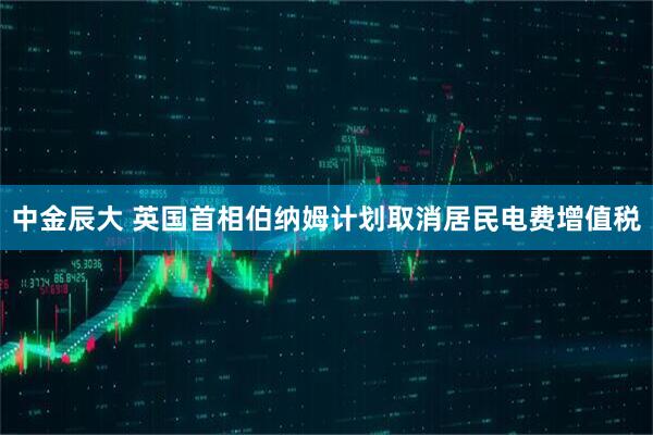 中金辰大 英国首相伯纳姆计划取消居民电费增值税