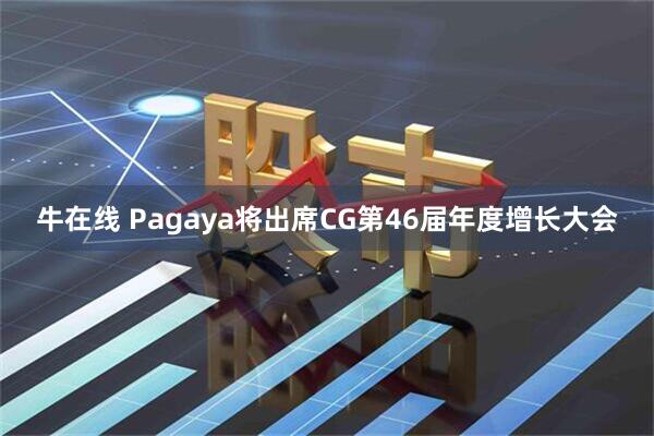 牛在线 Pagaya将出席CG第46届年度增长大会
